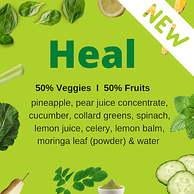 HEAL **NEW FLAVOUR**