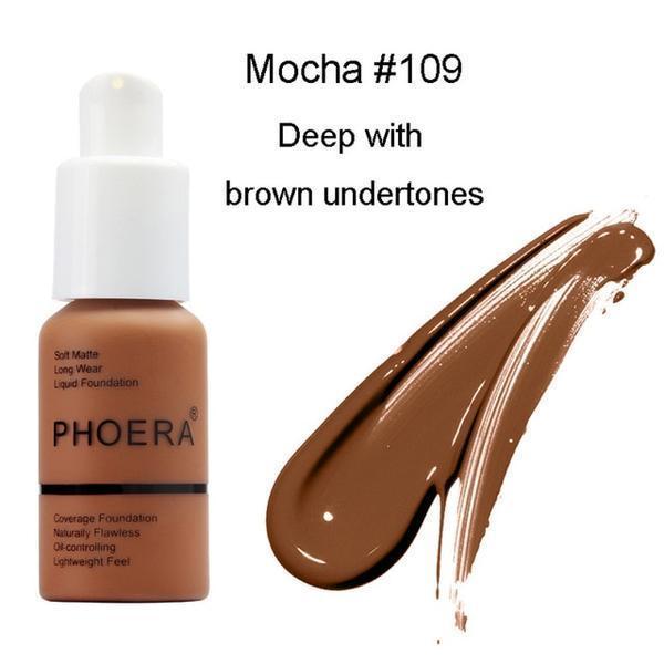phoera flawless matte liquid foundation 16