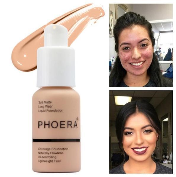 phoera flawless matte liquid foundation 6