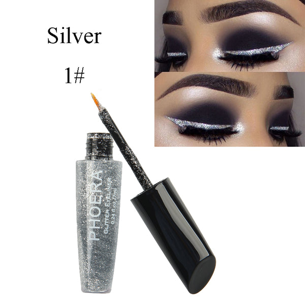 Phoera Glitter Glam Liquid Eyeliner 1