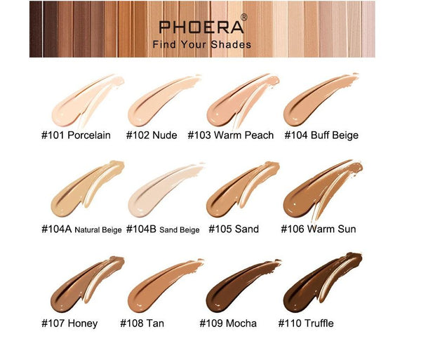 Phoera worlds most full coverage foundation 18