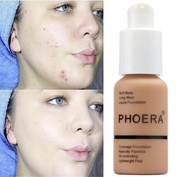 phoera flawless matte liquid foundation 3