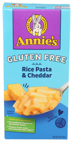 Annie's Gluten-Free Rice Pasta and Cheddar
