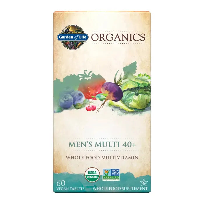 Organic Men's Multi 40+ 60vt