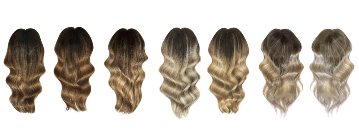 Halo Hair Extensions Color Chart