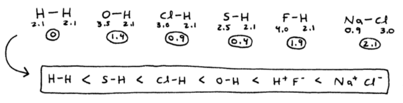 Bond Polarity Examples