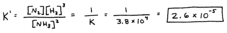 Calculate Keq Equilibrium Constant