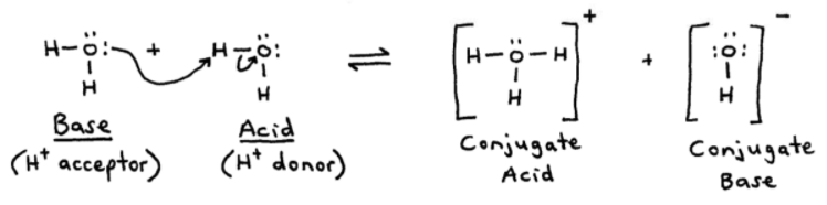 Autoionization of Water