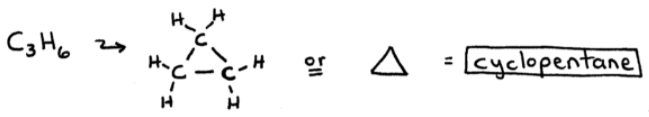 c3h6 Name and Structure