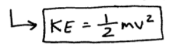 Kinetic Energy Formula