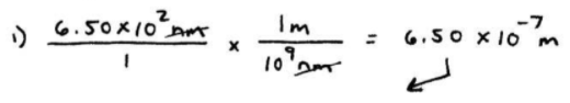 Wavelength Unit Conversions