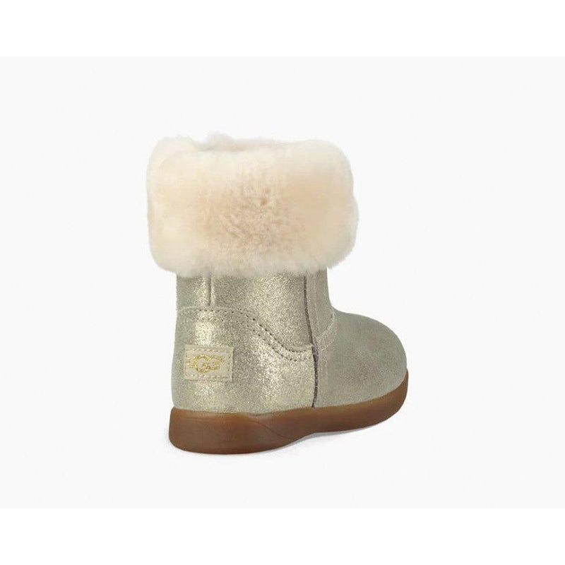 Jorie Silver Ugg Baby Girl Boots Maralax Kids Maralex Paris