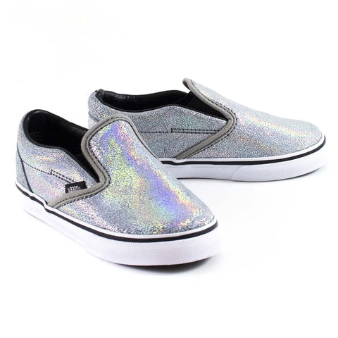 vans slip on enfant violet