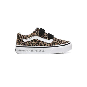 basket vans leopard