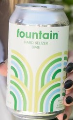 Fountain Hard Seltzer Lime 4/6 12OZ CAN