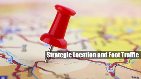 Strategic Location and Foot Traffic