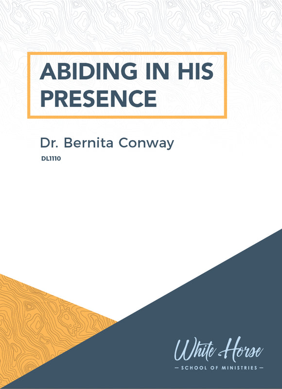 Abiding in His Presence - DL1110