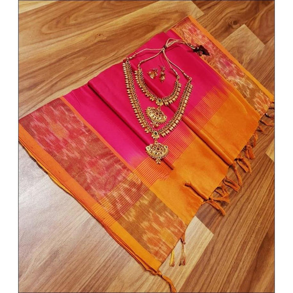 pochampally cotton silk sarees