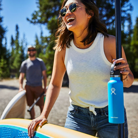 Hydro Flask 21oz Standard Mouth Water Bottle - Hike & Camp