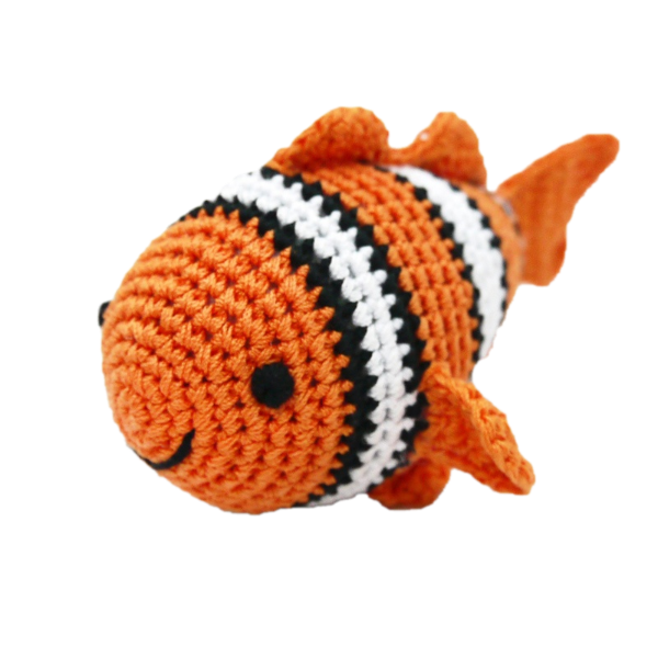 orange fish toy