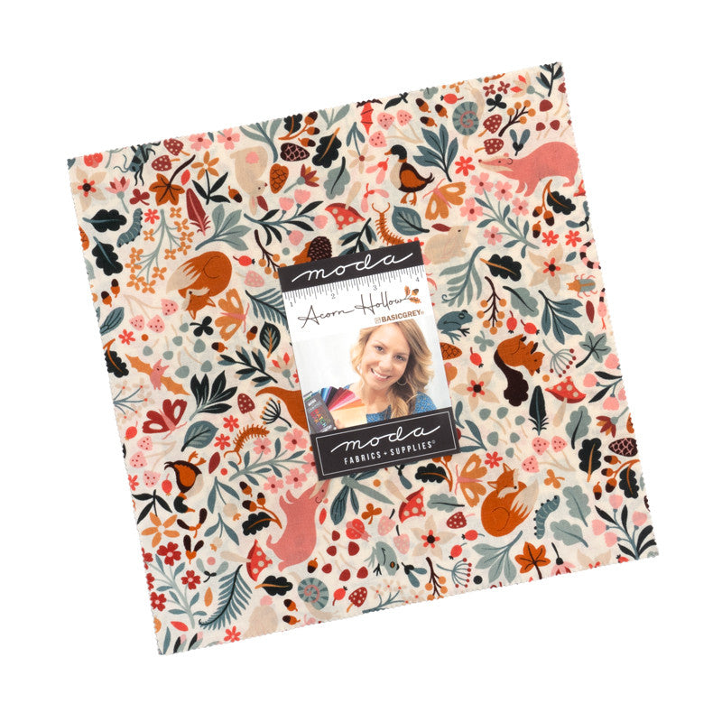 PRESALE Acorn Hollow Layer Cake 10" by BasicGrey for Moda Fabrics | 42 Precut 10" Squares | 30760LC