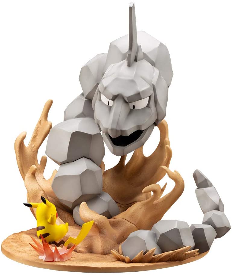 Pokemon Pocket Monsters Artfx J Onix Iwark Vs Pikachu Kotobukiya Ninoma