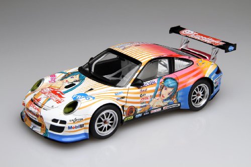 Hatsune Miku 2010 Hatsune Miku GOOD SMILE Racing Porsche 911 GT3 R (Porsche  997 GT3 R - Round 5 (Sugo) version) - 1/24 scale - Itasha GOOD SMILE