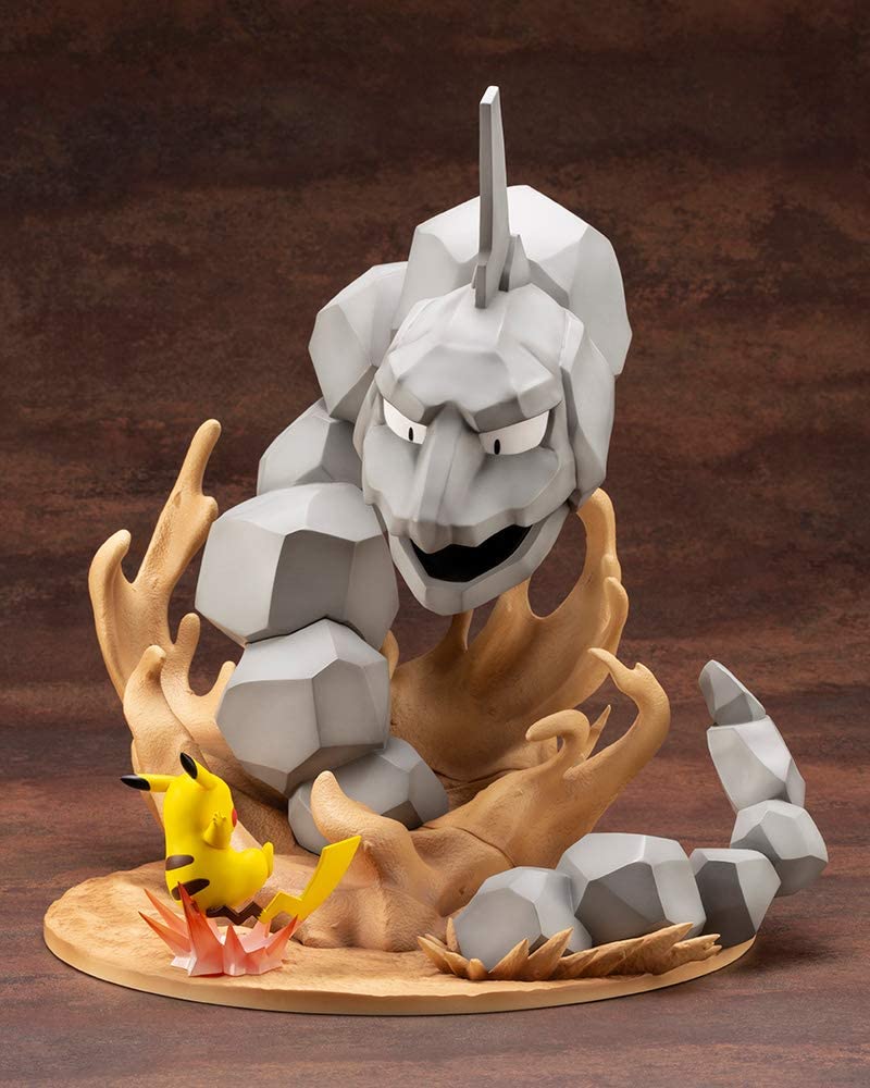 Pokemon Pocket Monsters Artfx J Onix Iwark Vs Pikachu Kotobukiya Ninoma