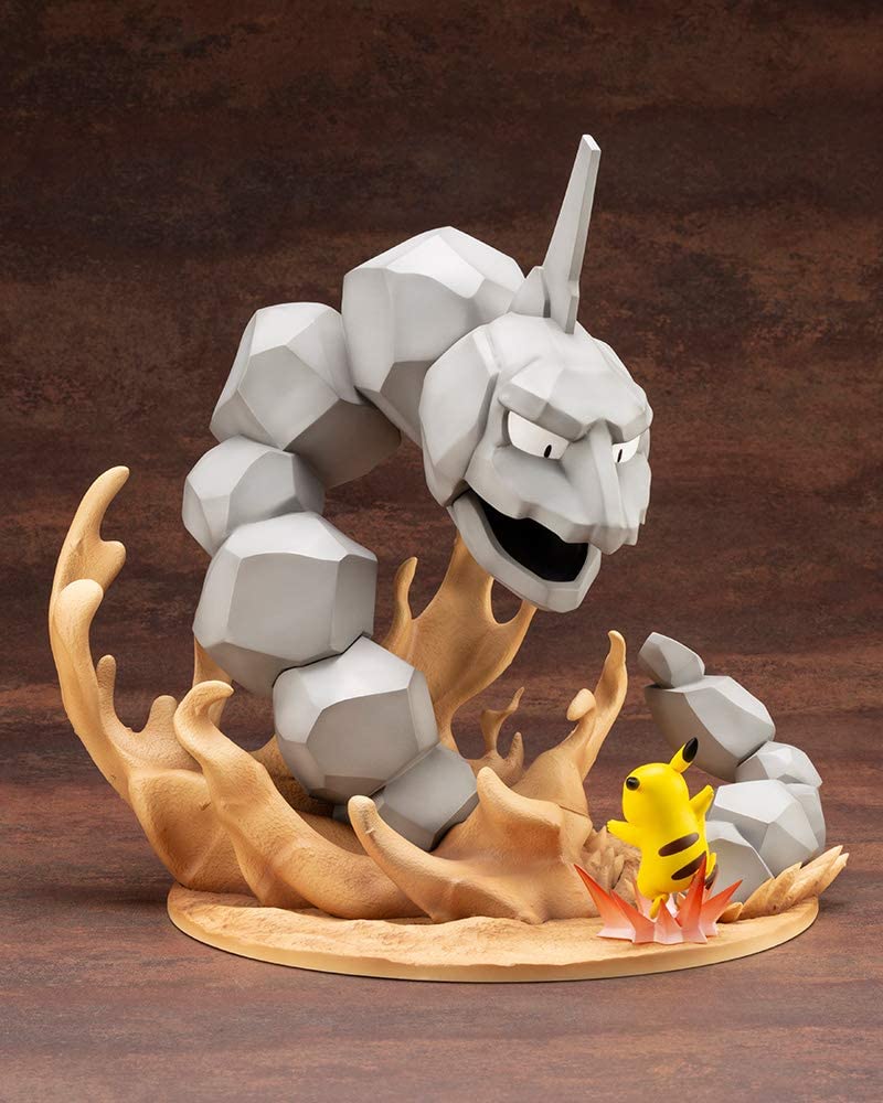 Pokemon Pocket Monsters Artfx J Onix Iwark Vs Pikachu Kotobukiya Ninoma