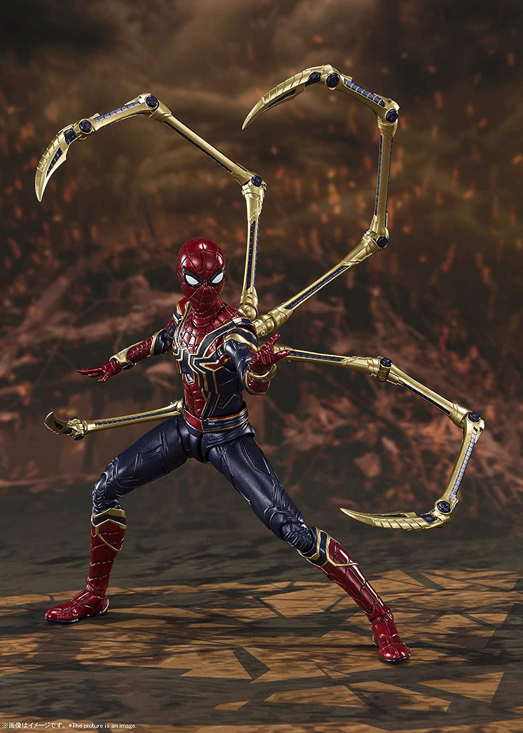 sh figuarts iron spider