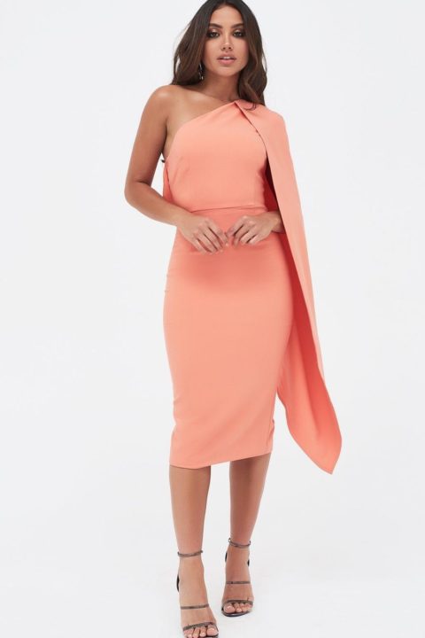 miss selfridge one shoulder dress