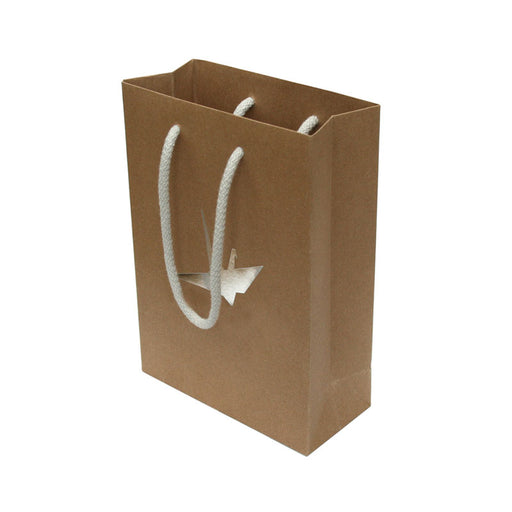 Kraft Paper Rope Handle Foil Embossed A5 Bags Promotional Bags Conferencebags Co Uk Conference Bags