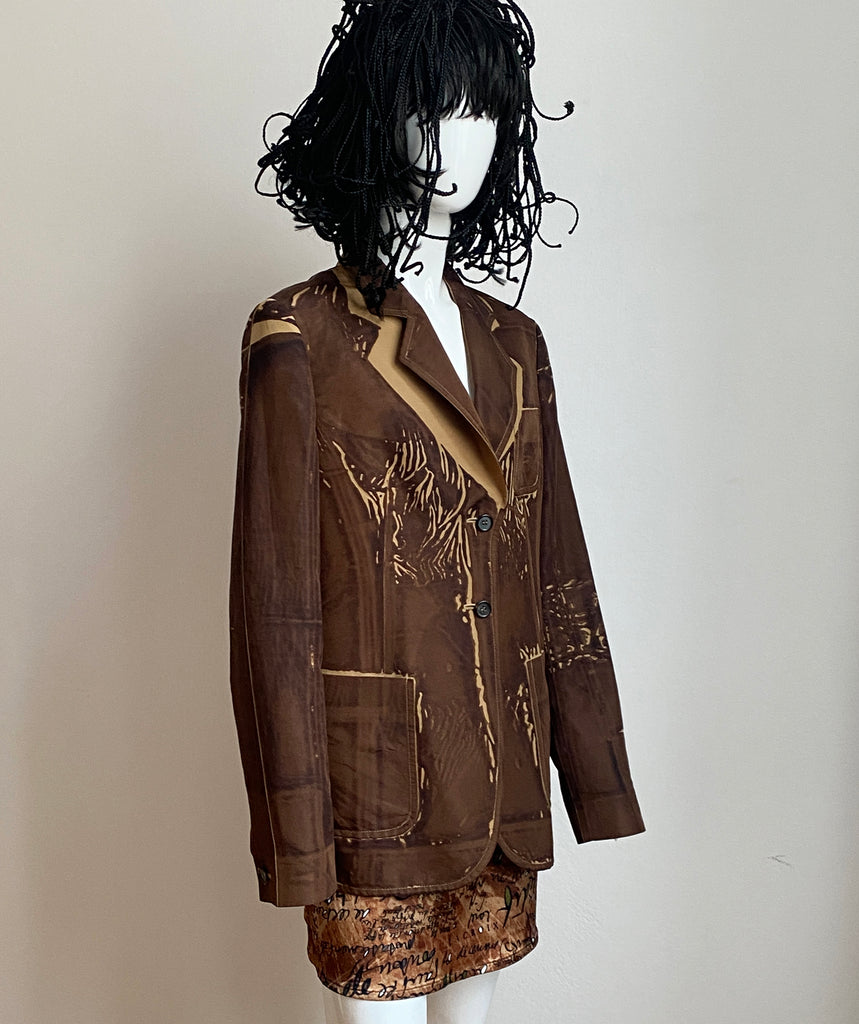 PRADA SS2005 Silk Jacket L – Archive Club