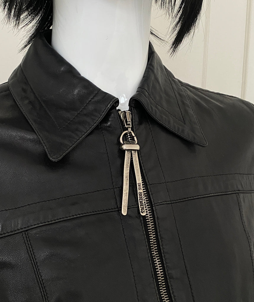 DIRK BIKKEMBERGS Leather Jacket M – Archive Club