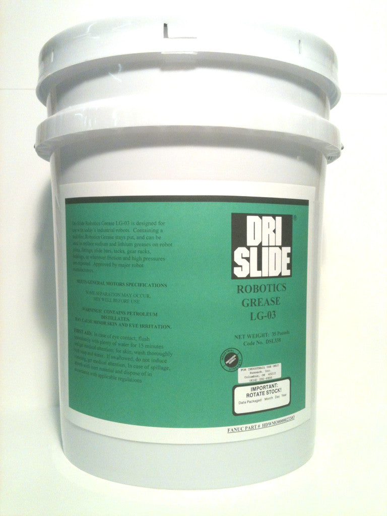 Drislide N. America, Inc. — Drislide Robotic Grease LG-03, 35 lb. Pail