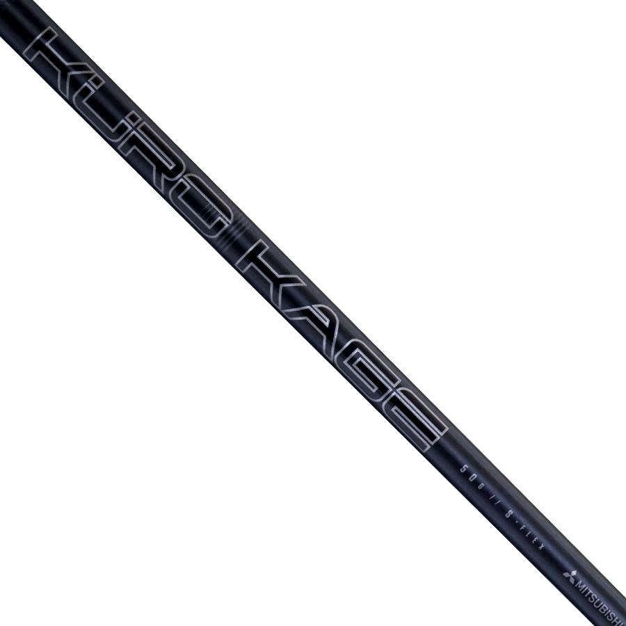 (ASSEMBLED) Mitsubishi 5th Generation Kuro Kage Black Wood Shaft with  Adapter Tip (Callaway / Cobra / Ping / Mizuno / TaylorMade / Titleist) +  Grip