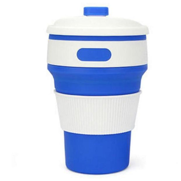 Eco Re-fillable Folding Silicone Reuseable Coffee Cup - Einhorn Homewares