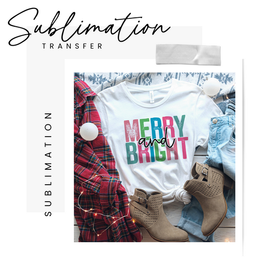 Merry Christmas Skeleton Sublimation Transfer – BERKSHIRE AND WAY