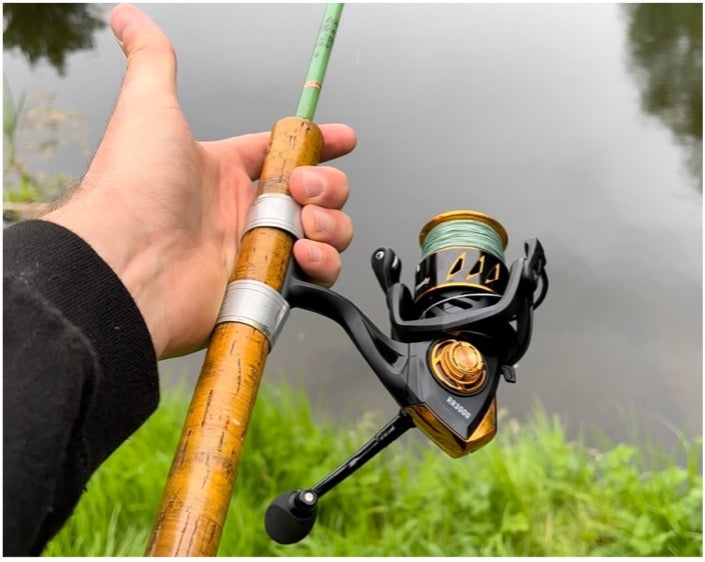 FISHING WITH AN ANTIQUE TRAVEL ROD BY GEORGE LAMB – Rigged and Ready