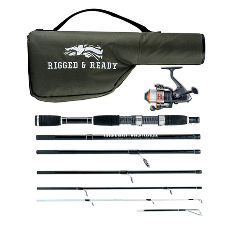 UNIVERSAL, MULTI-PURPOSE, TRAVEL FISHING RODS, DESIGNED AND TESTED IN –  Rigged and Ready