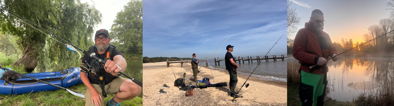 Martin grove fishing in action