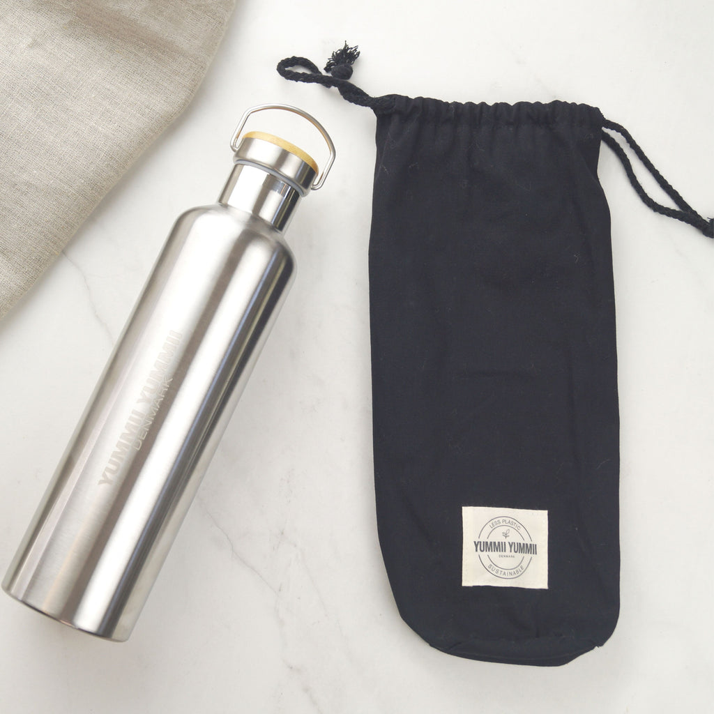 Mount Sobo - Bamboo and Stainless Steel Thermos Bottle 380 ml – Dzukou