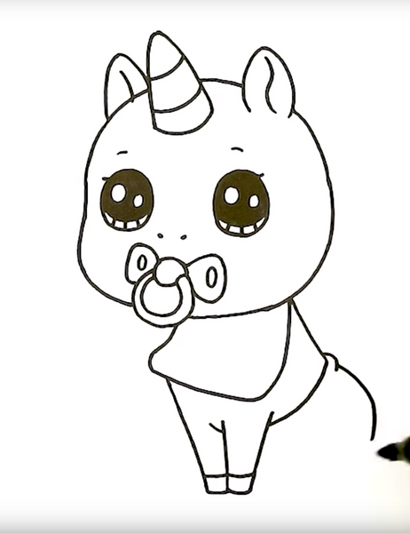 Dessin Bebe Licorne Dessin Licorne