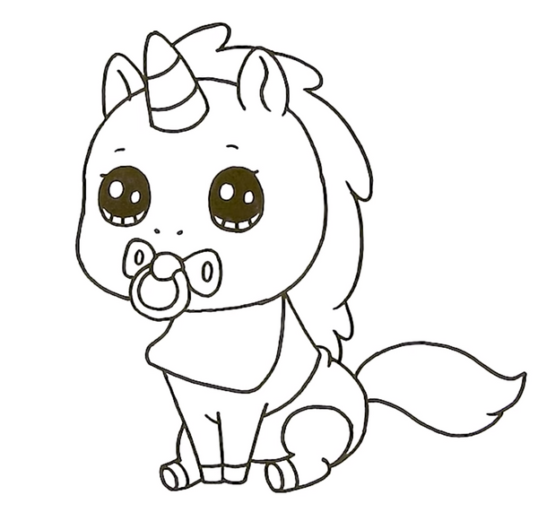 Dessin Bebe Licorne Dessin Licorne