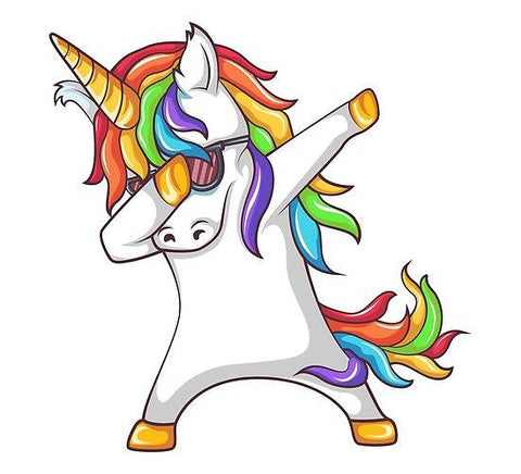 Coloriage Licorne Qui Dab A Imprimer