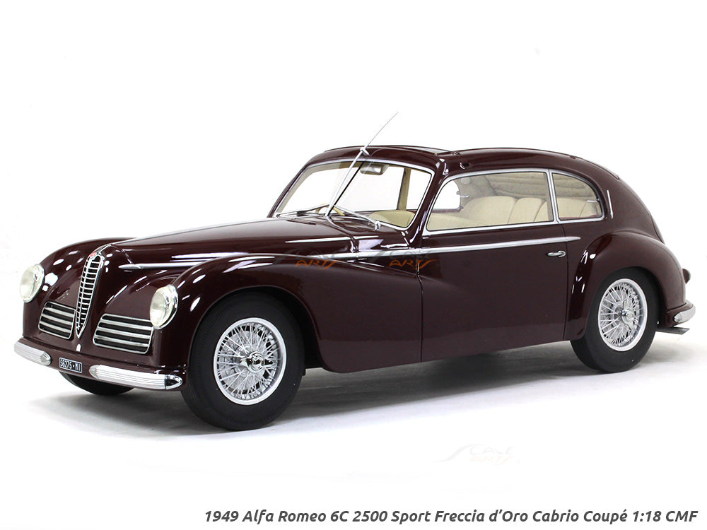 1949 Alfa Romeo 6c 2500 Sport Freccia D Oro Cabrio Coupe 1 18 Cmf Scal Scale Arts India
