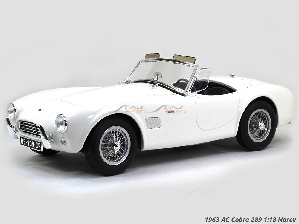 1963 AC Cobra 289 white 1 18 Norev diecast scale model car 1_1200x1200