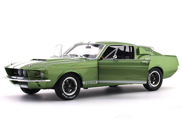1967 Ford Mustang Shelby GT500 lime green 1:18 Solido diecast scale model |  Scale Arts India