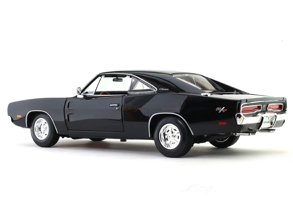 1969 Dodge Charger R/T black 1:18 Maisto diecast scale model car  collectible | Scale Arts India