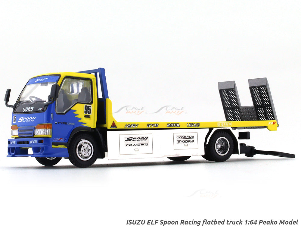 64 いすゞ エルフ ISUZU ELF トラックSPOON ミニカー | lockerdays.com